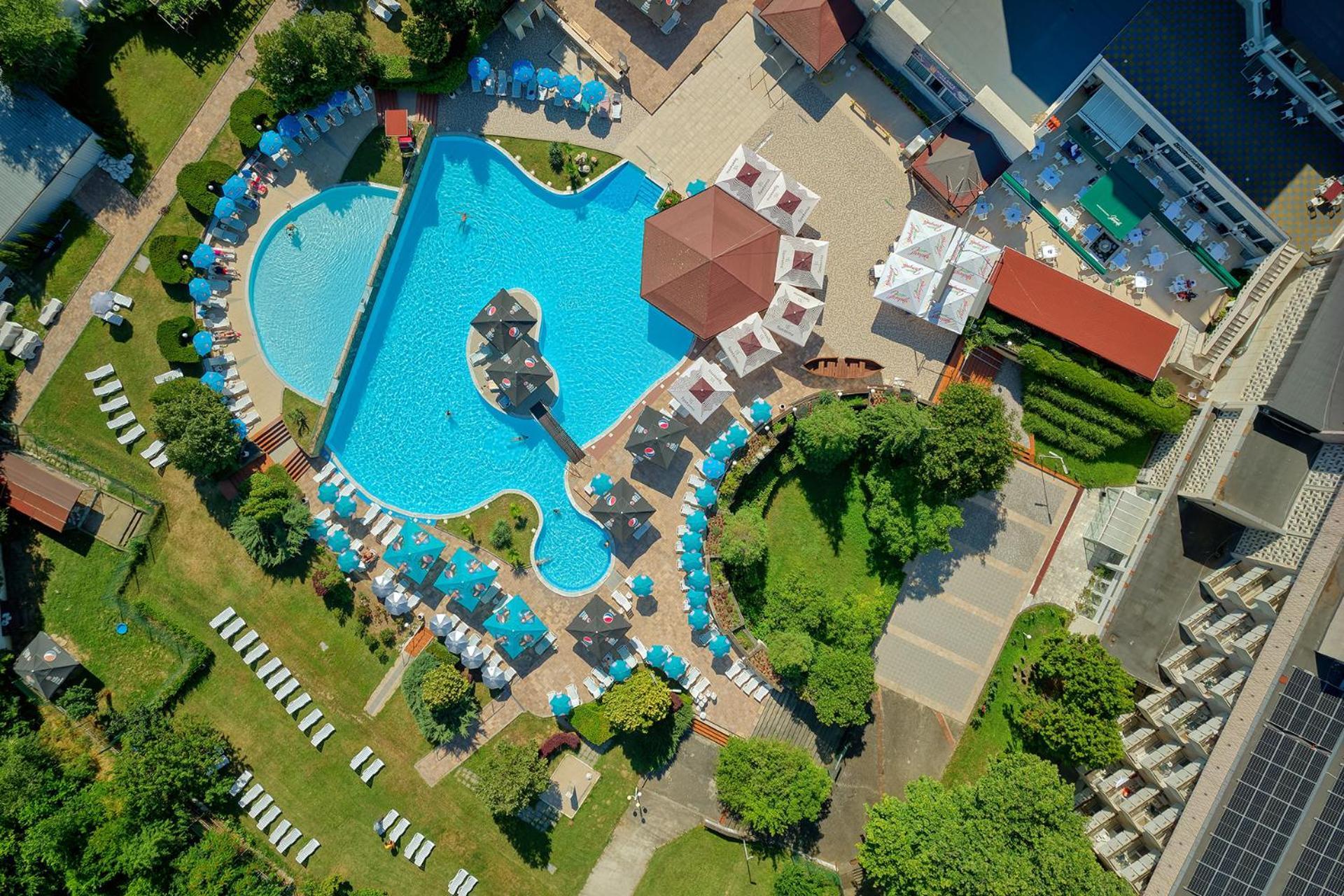 Augusta Spa Hotel Hisarya Bagian luar foto